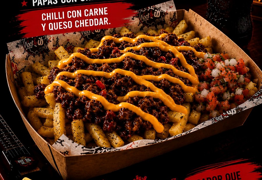 RED HOT CHILLI PAPAS Rock & Dog